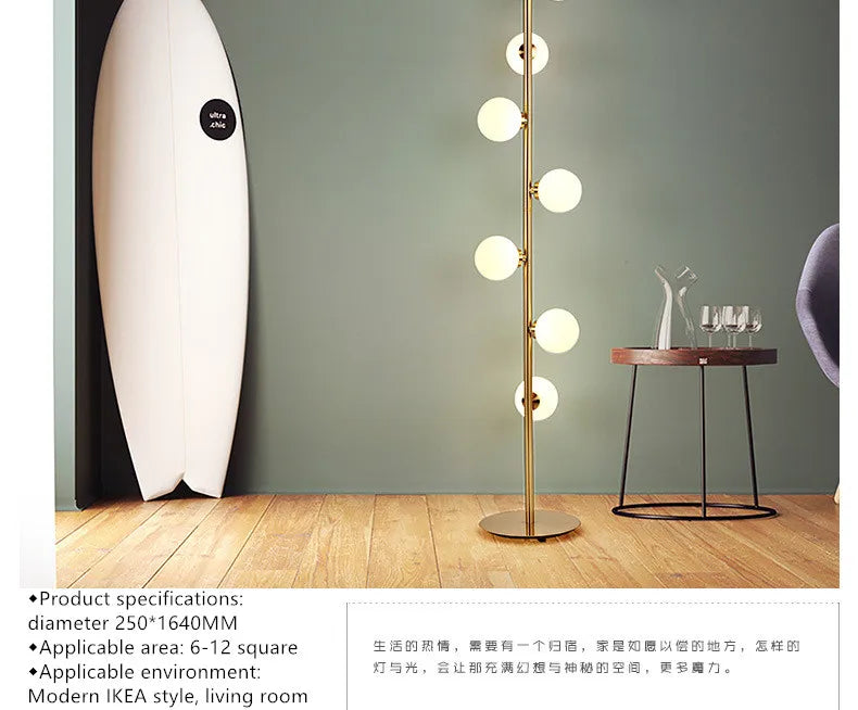 Modern LED floor lamps living room standing lights bedside illumination home deco lighting fixtures Nordic bedroom luminaires