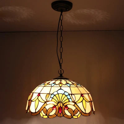 Tiffany Baroque European retro chandelier living room hallway  hallway  cozy Creative light home deco lamp
