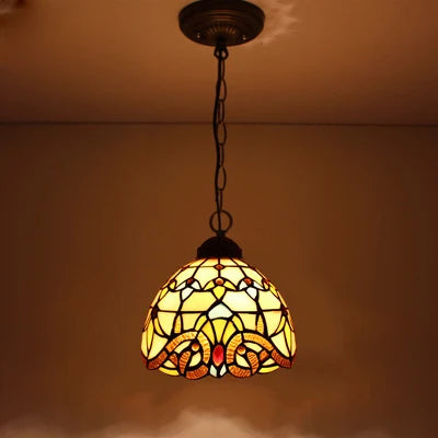 Tiffany Baroque European retro chandelier living room hallway  hallway  cozy Creative light home deco lamp