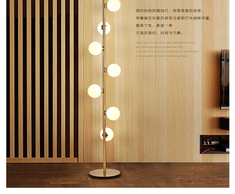 Modern LED floor lamps living room standing lights bedside illumination home deco lighting fixtures Nordic bedroom luminaires