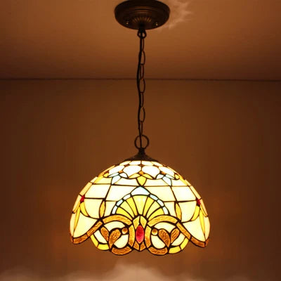 Tiffany Baroque European retro chandelier living room hallway  hallway  cozy Creative light home deco lamp