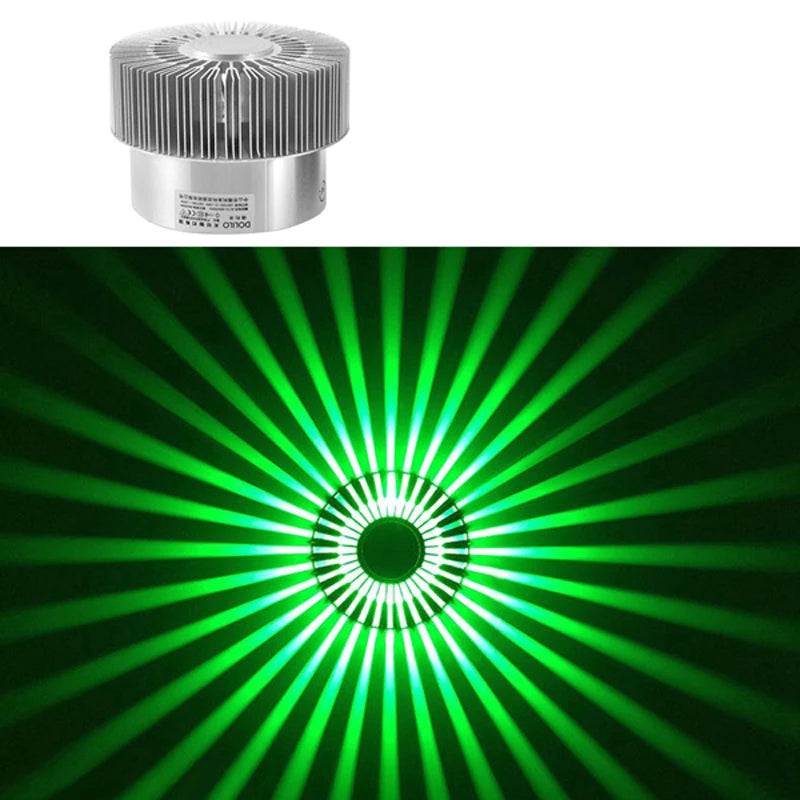 Home LED 3W Hall Light Walkway Porch Decor ceiling Lamp Sun Flower Creative LED Ceiling Lights bar cafe KTV colorful lighting