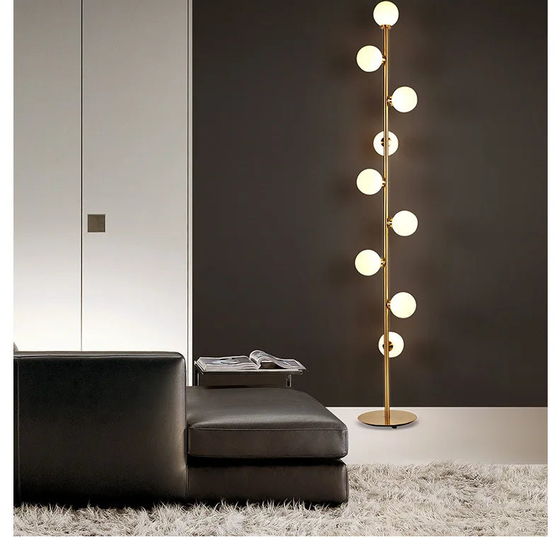 Modern LED floor lamps living room standing lights bedside illumination home deco lighting fixtures Nordic bedroom luminaires