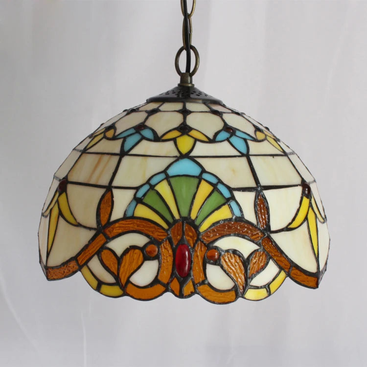 Tiffany Baroque European retro chandelier living room hallway  hallway  cozy Creative light home deco lamp