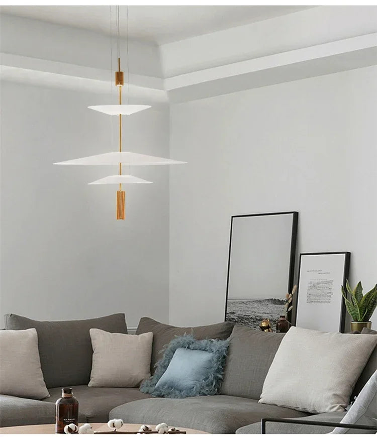 Designer Personality LED Hanging Lamp Flying Saucer Home Decor Denmark Dining Table Bar Living Room UFO Pendant Lamps