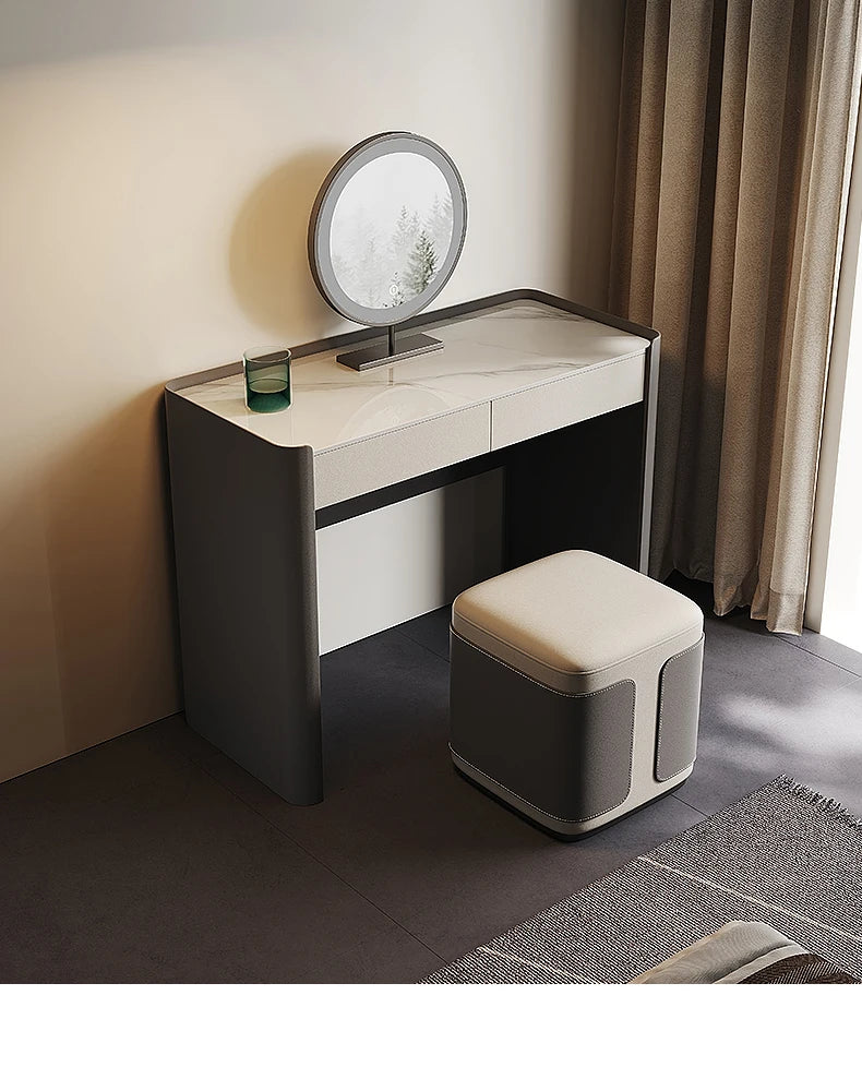 Decoration Drawer Vanity Table Living Room Modern Vanity Table Dresser Coiffeuse Avec Miroir Et Tabouret Bedroom Furniture