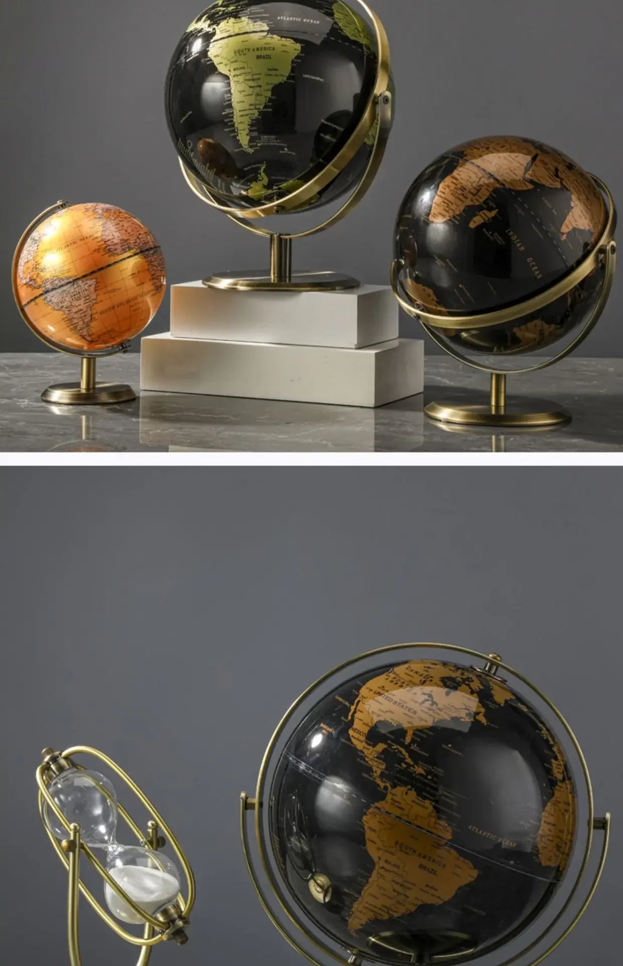Full English Earth Decoration Office Study Desk Living Room Home Decoration Gifts