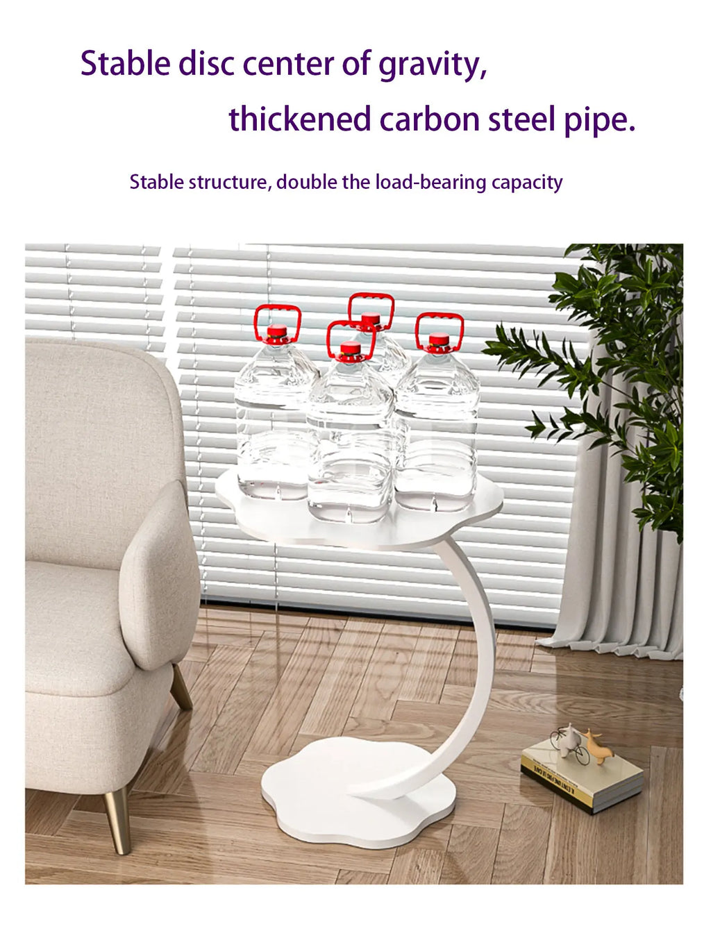 Coffee Tables Light Luxury Side Table Round Flower Bedside Table Bedside Home Study Desk Auxiliary Desk Living Room Furniture