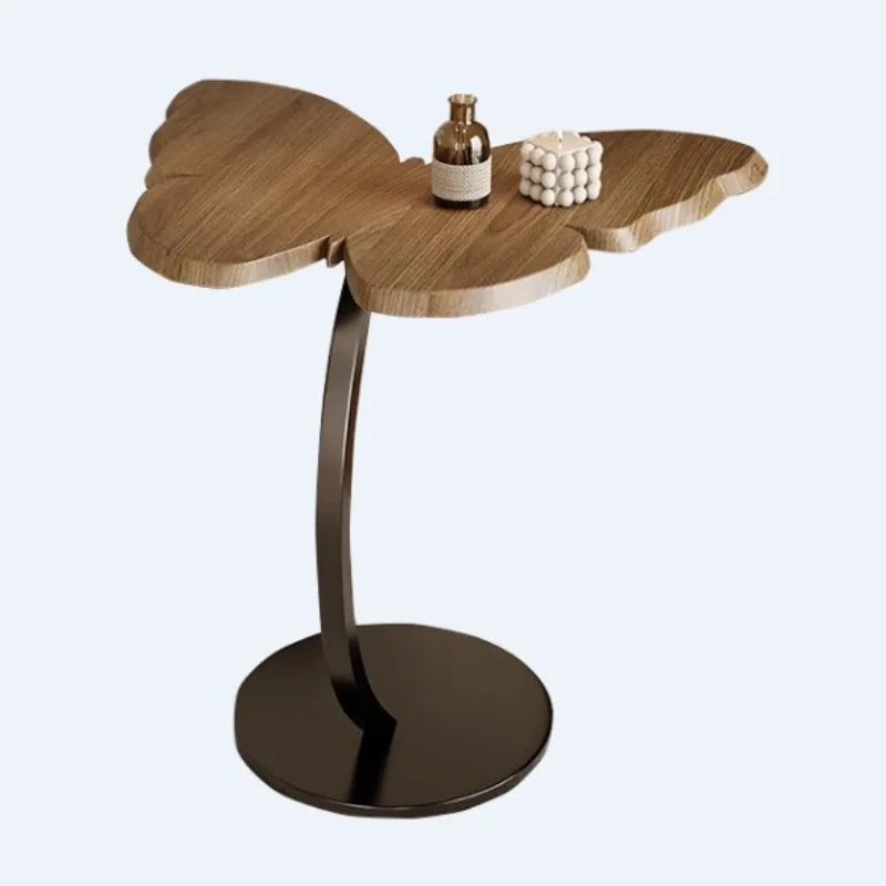Side Table Home Living Room Sofa Desk Modern Bedroom Cabinet Cute Butterfly Floor Standing Small Coffee Table