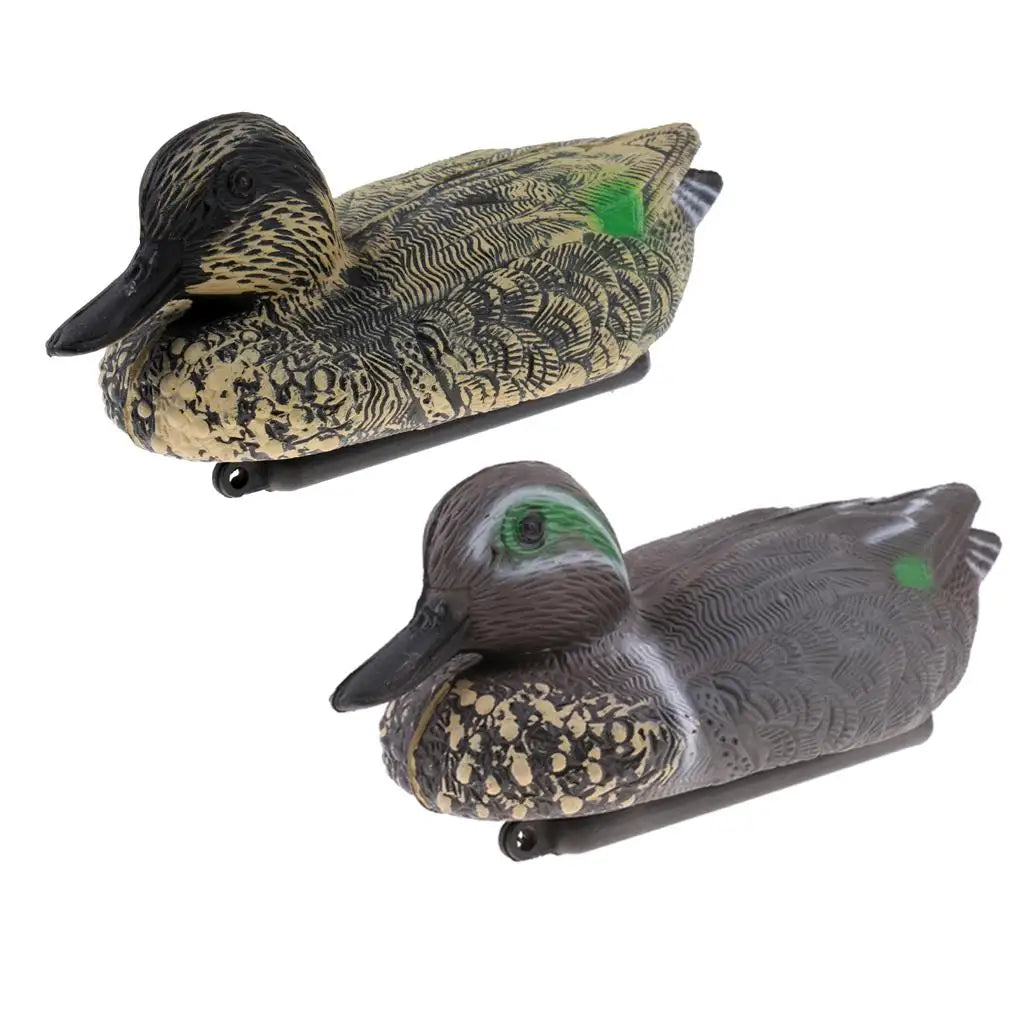 3D Lifelike Duck Decoy Floating Hunting Shooting Drake Duck Decoy Decoying for Garden Decor Lawn Ornament