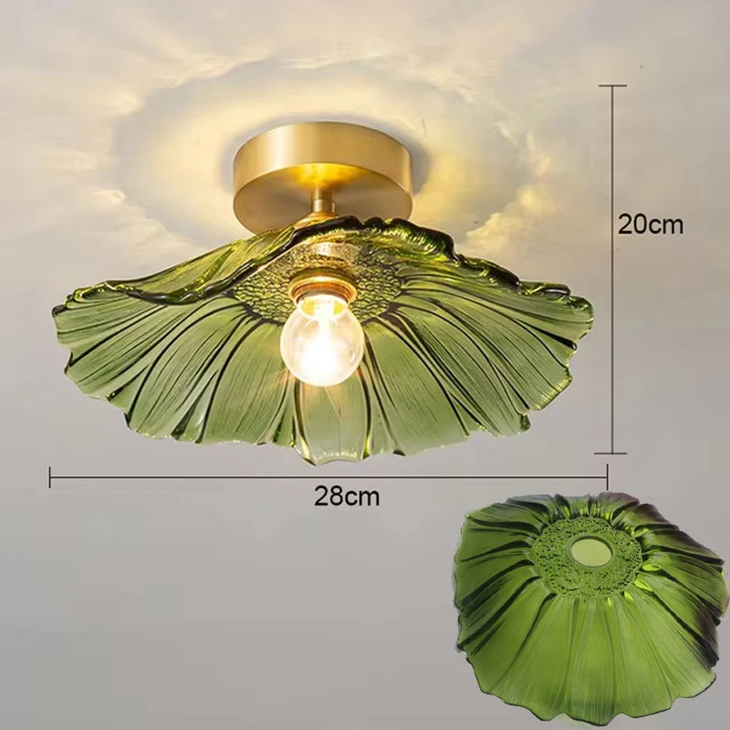 Home Decoration Lighting Retro Pendant Lamp Glass Hanging Lamp Living Room Dining Kitchen Island Chandelier Indoor Ceiling Light