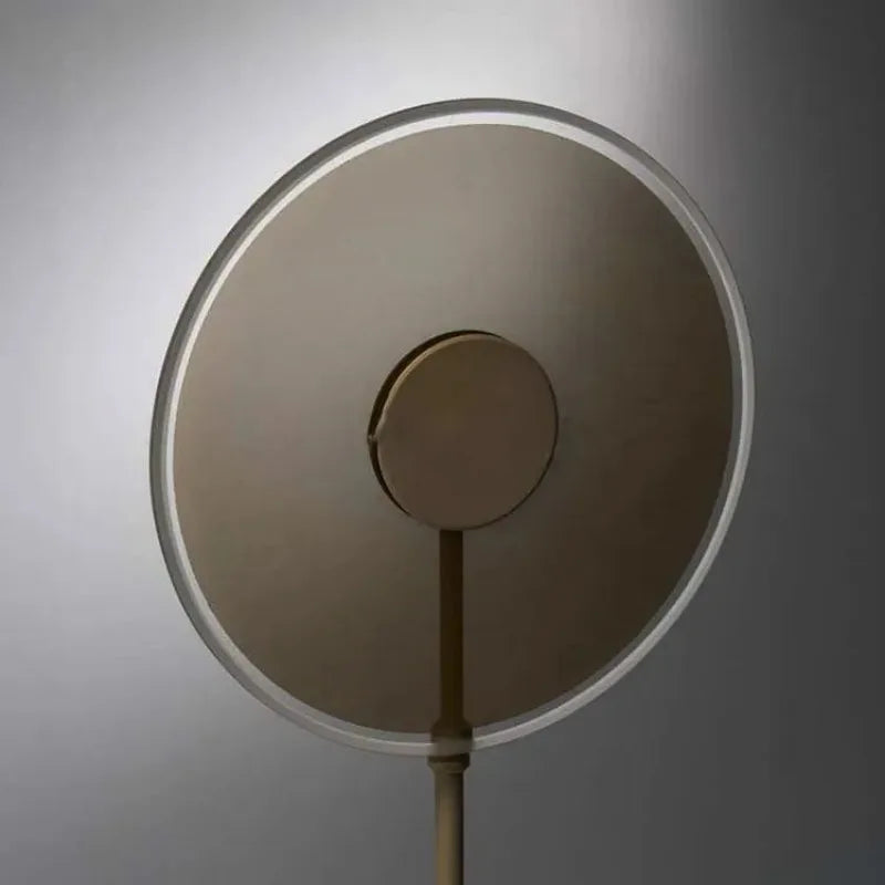 Modern Minimalist Designer round Study and Bedroom Hotel Acrylic Living Room Dining Room Model Room Sun Floor Lamp