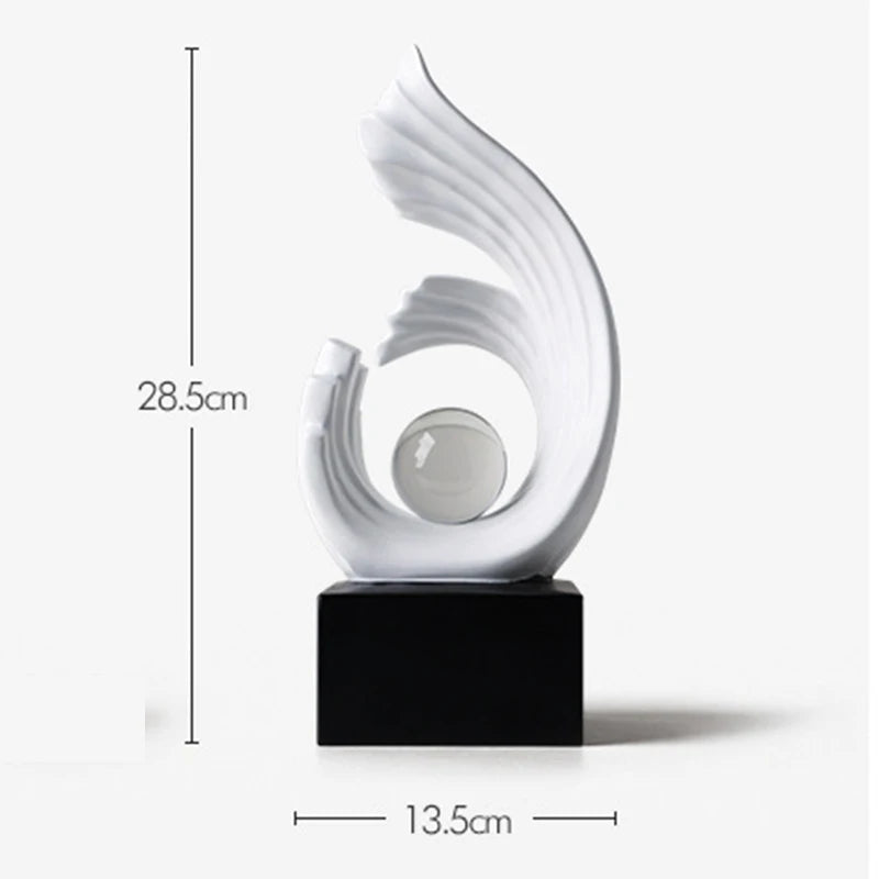 Miniature Art Figurines Desk Decorations Figurines Modern Interior Luxury Accessories Bedroom Creative Aesthetic Sculptures