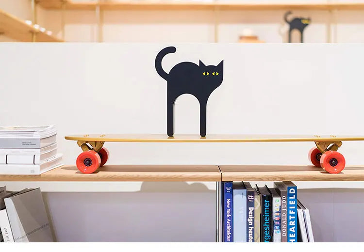 Black Cat Decoration Wall Desktop Nordic Ins Style Creative Home Modern Style Bedroom Living Room Coffee Table Home Accessories