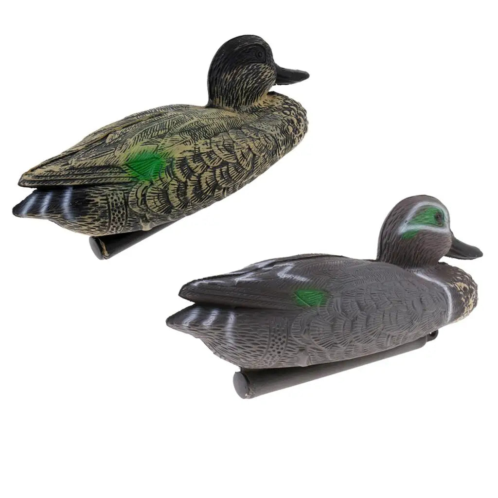 3D Lifelike Duck Decoy Floating Hunting Shooting Drake Duck Decoy Decoying for Garden Decor Lawn Ornament