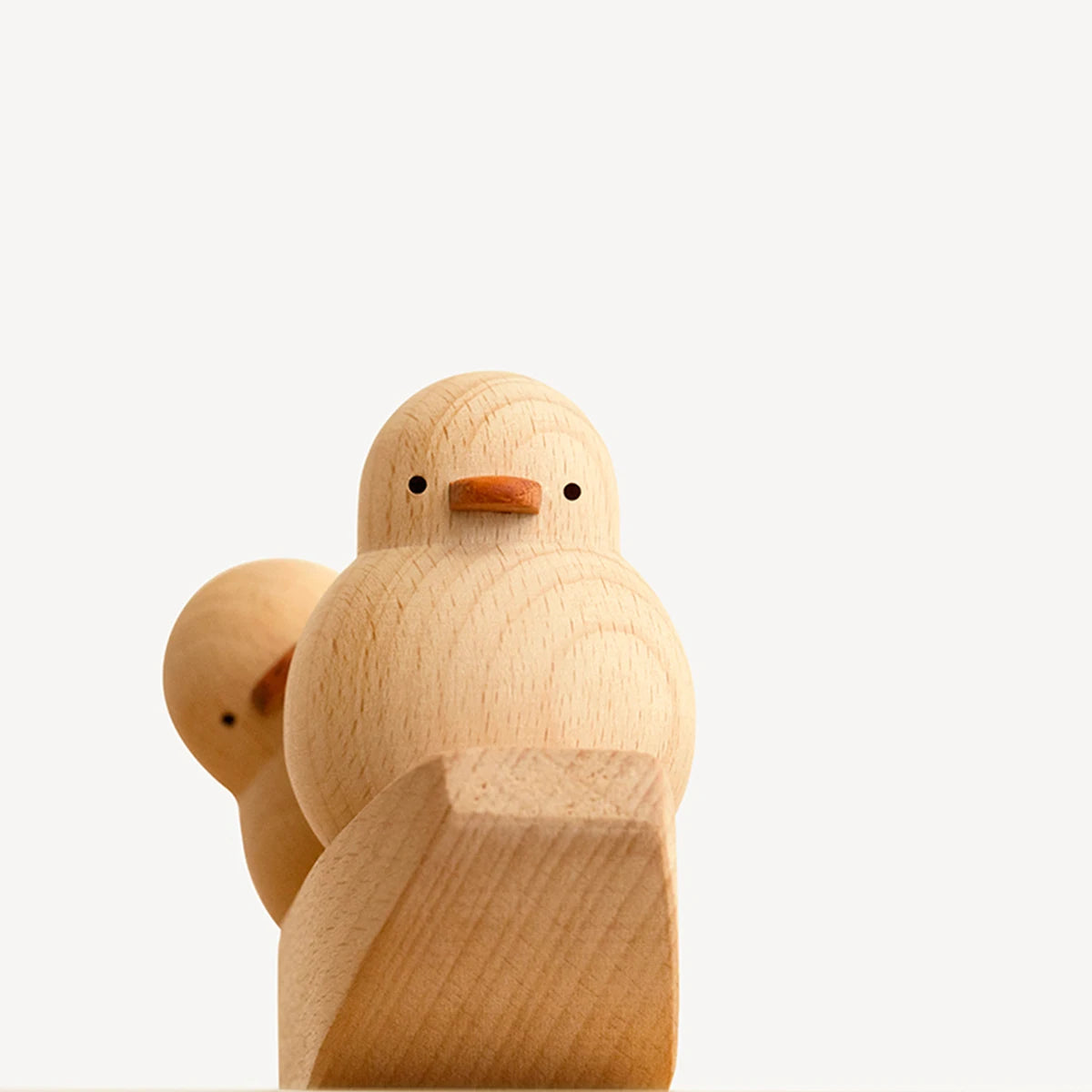 Decorative Office Desktop Wooden Wind Wooden Ducks Friendship