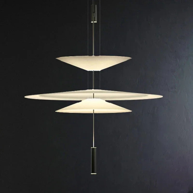 Designer Personality LED Hanging Lamp Flying Saucer Home Decor Denmark Dining Table Bar Living Room UFO Pendant Lamps