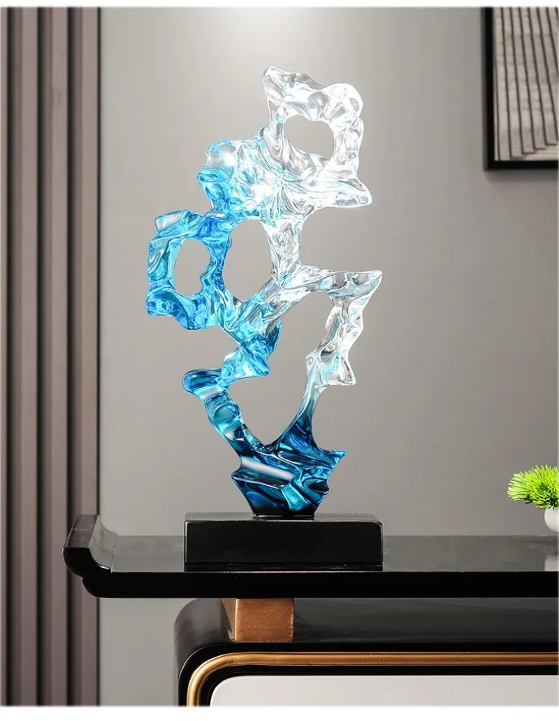 Creative Ornaments Living Room Figurines Aesthetic Cabinet Art Luxury Sculptures Sofa Beside Book Nook Tabletop Home Decoration