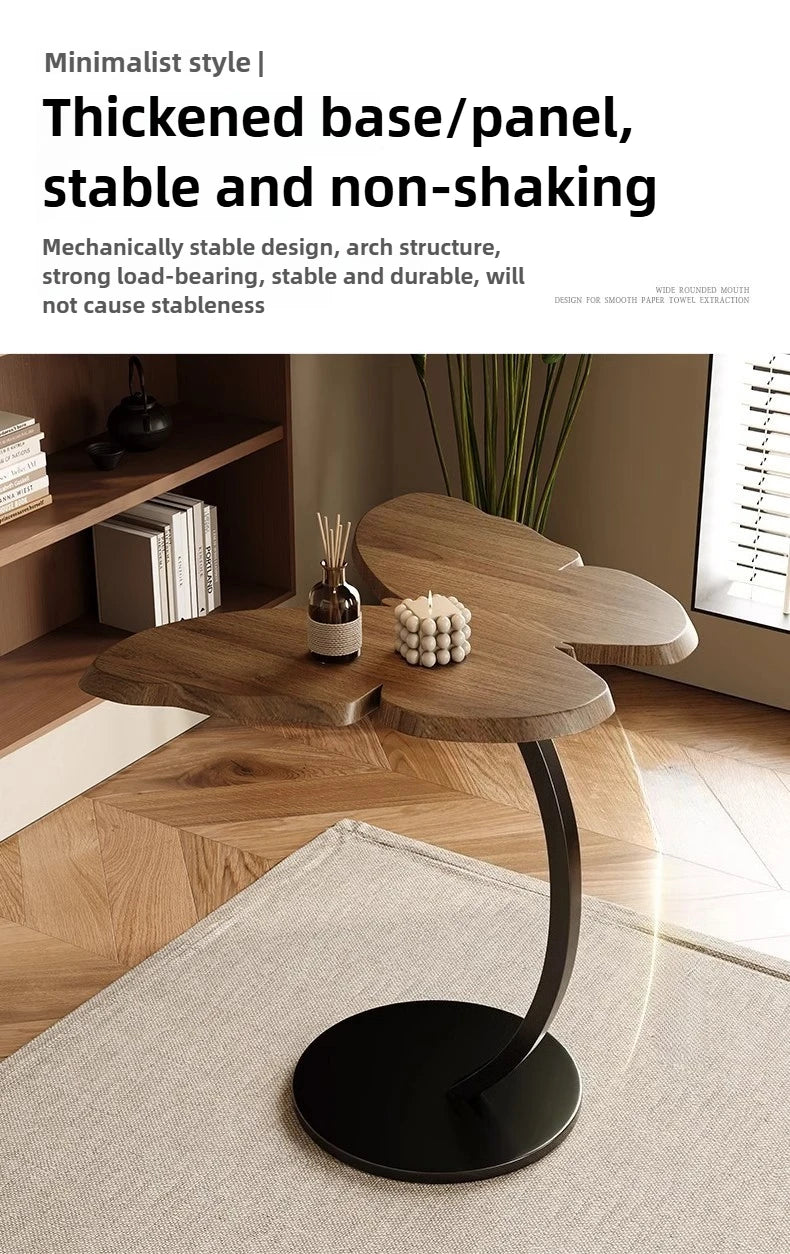 Side Table Home Living Room Sofa Desk Modern Bedroom Cabinet Cute Butterfly Floor Standing Small Coffee Table