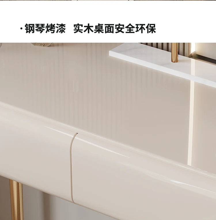 Decoration Vanity Table Dresser Storage Bedroom Vanity Table Drawer Tocador De Maquillaje Mueble Con Espejo Bedroom Furniture