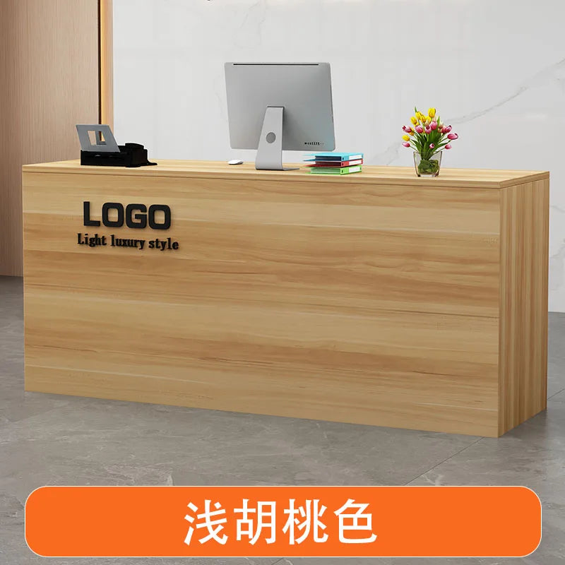 Display Modern Reception Desks Decorations Beauty Salon Reception Desks Checkout Counter Mostrador Negocio Commercial Furniture