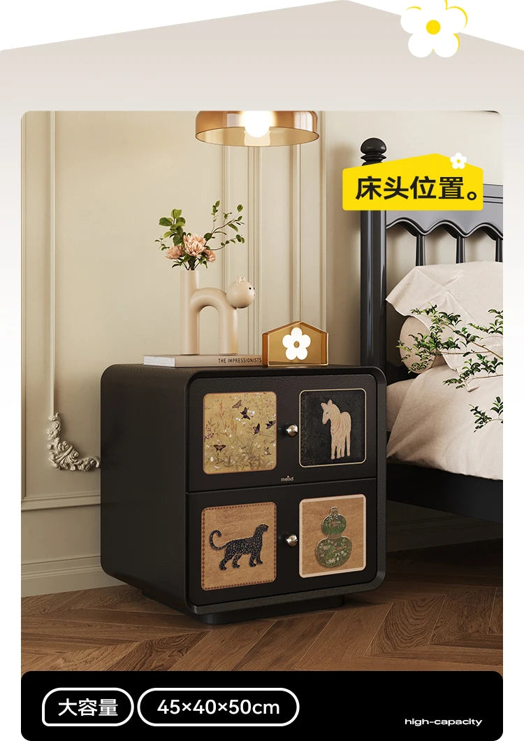 Decoratio Modern Night Table Elegant Minimalist Aesthetic Drawers Nightstand Cute Organize Mesitaa De Noche Bedroom Furniture