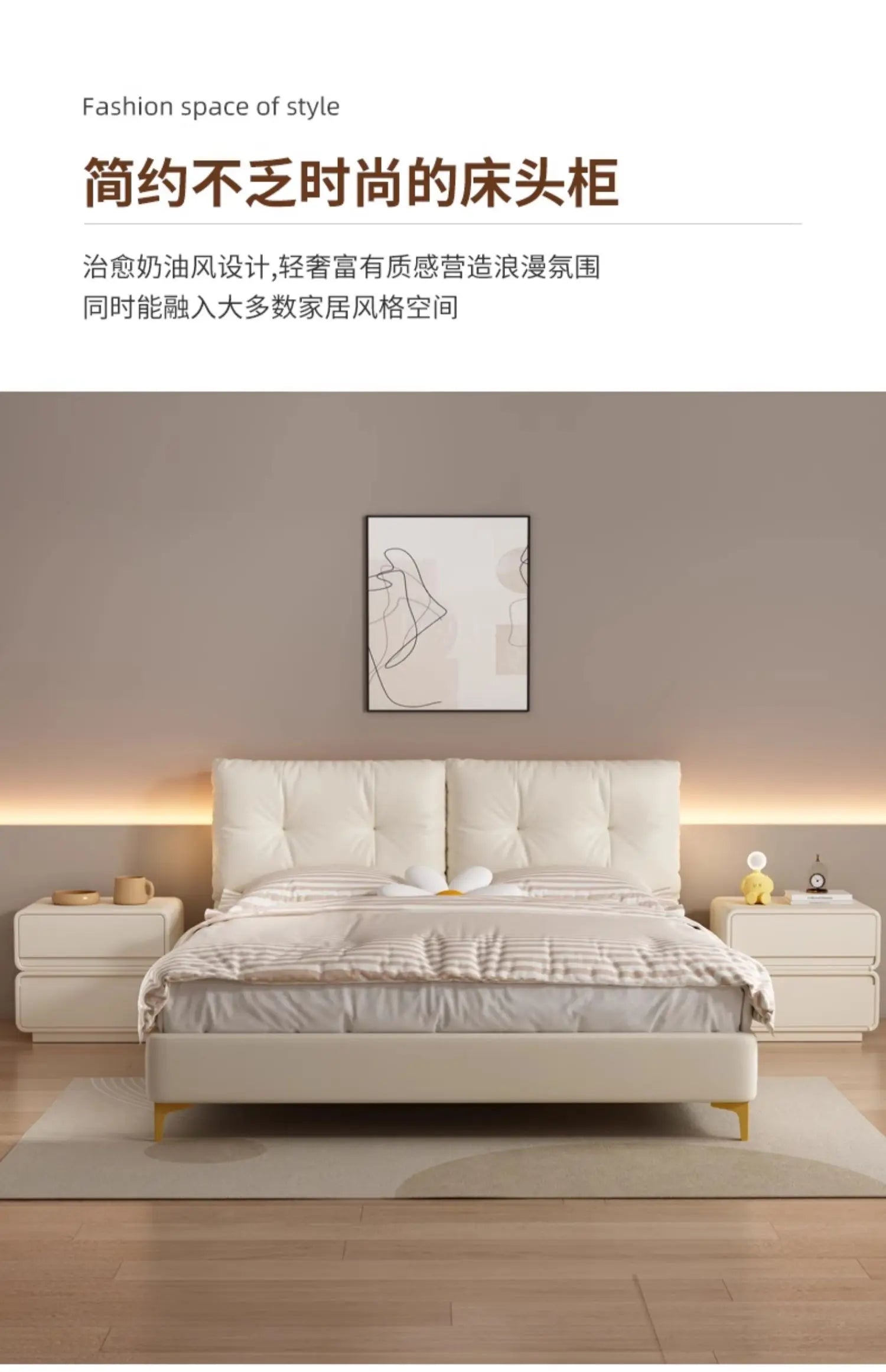 Decorations Nightstands Gloss Decor Modern Elegant Nightstands Glamour Luxury Mesita De Noche Dormitorio Home Furniture