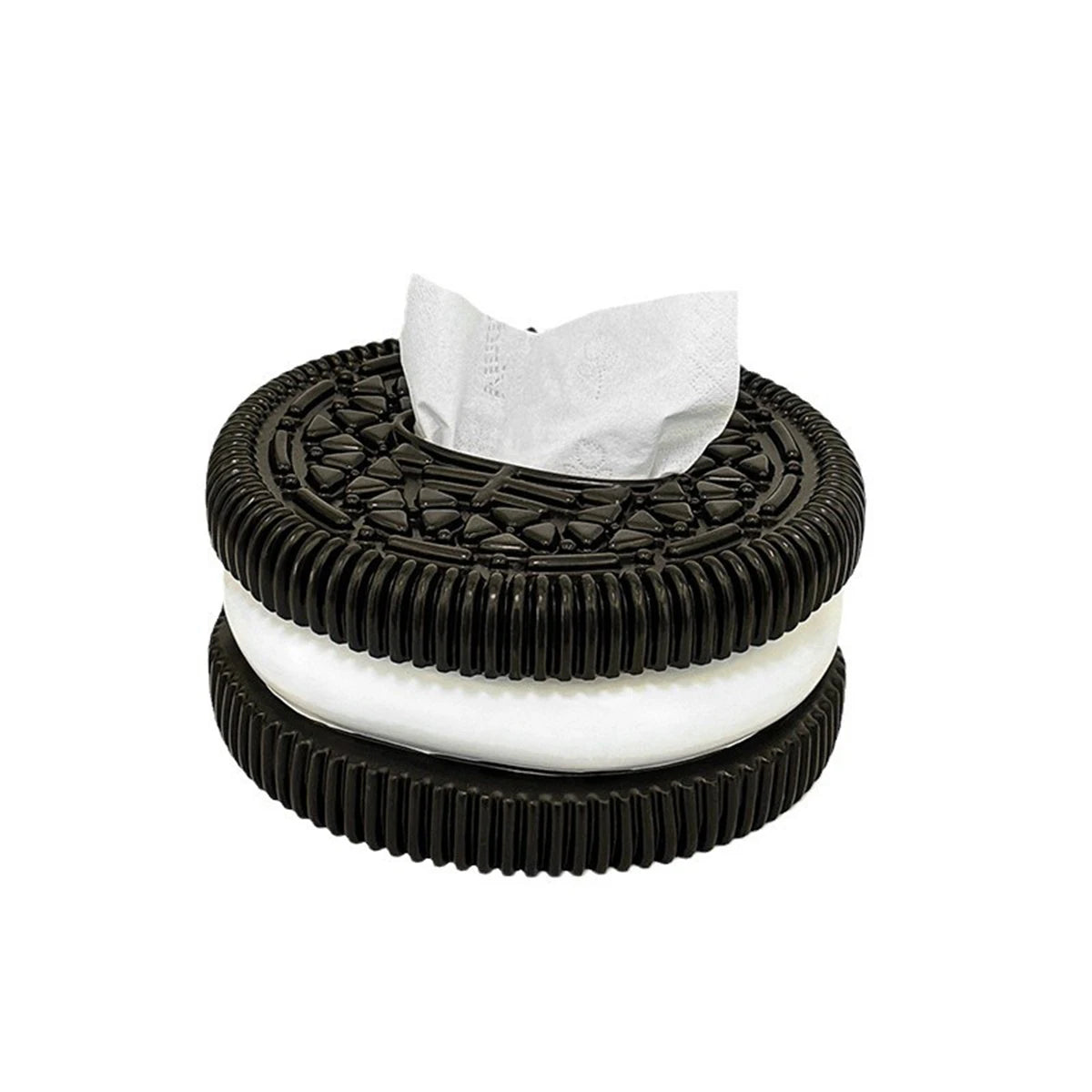 Creative Oreo tissue box, living room, home, desktop decoration, paper box
