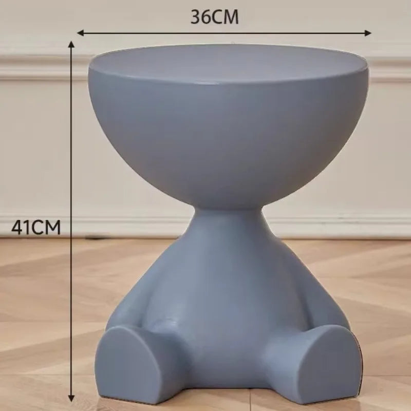Coffee Table Sofa Tea Side Table Living Room Small Furniture  Round Multifunction Night Desk Morden Cute Decoration Whimsical