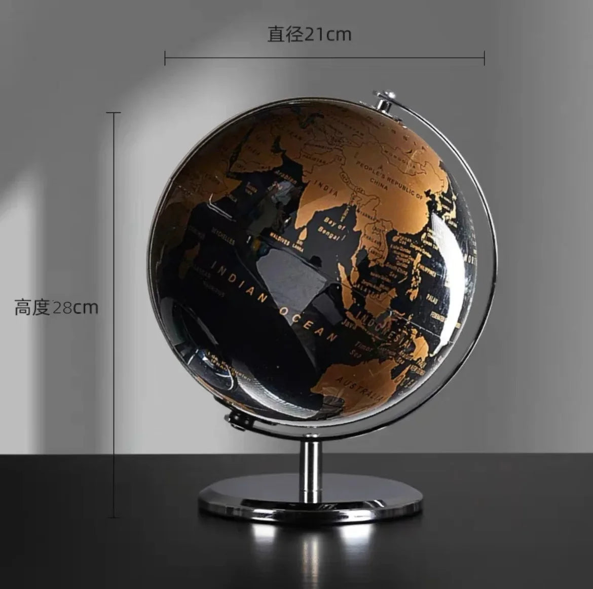 Full English Earth Decoration Office Study Desk Living Room Home Decoration Gifts