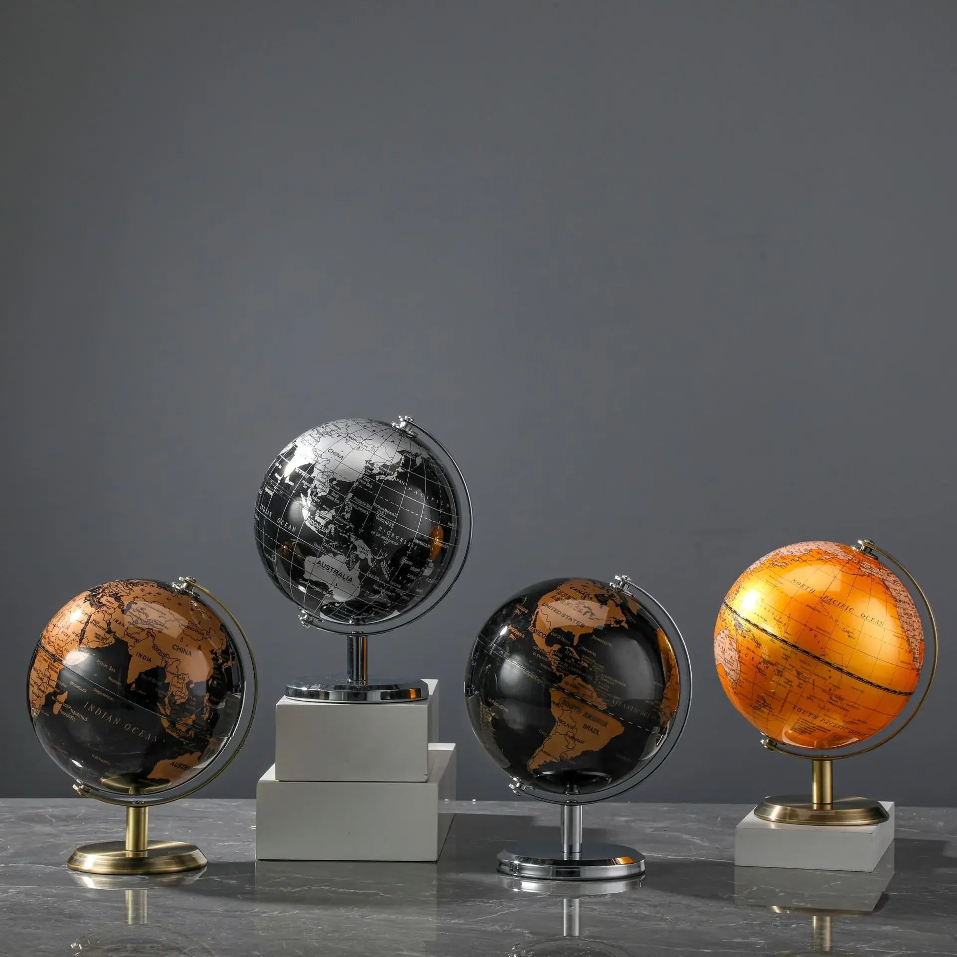 Full English Earth Decoration Office Study Desk Living Room Home Decoration Gifts