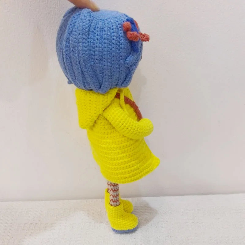 Crochet Dolls Anime Doll Coraline Toys Birthday Gifts Home Deco Finshed Dolls