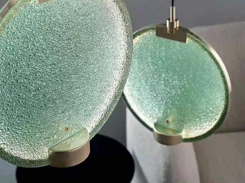Horo pendant light led Round White Pink light Art Deco Gold Metal glass lamp For Dining Room spot lamp Kitchen Bedside Lamp