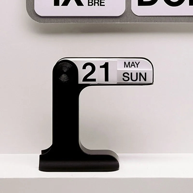 Simple Page-turning Living Room Desk Calendar Creative Lovely Bedroom Desk Calendar Modern Luxurious Desk Art Home Decoration