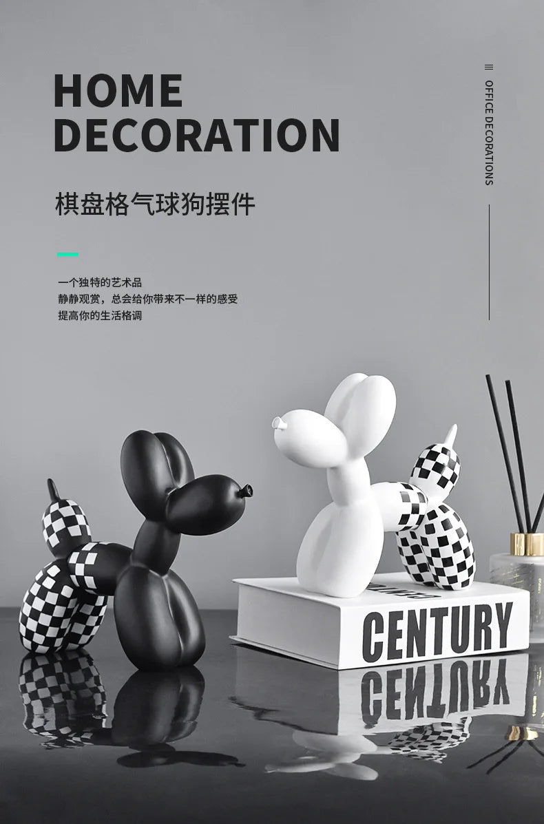 Home Car Decorations, Balloon Dog Ornaments, Home Decor, Living Room Decorations, Handicrafts Home Decoration Accessories