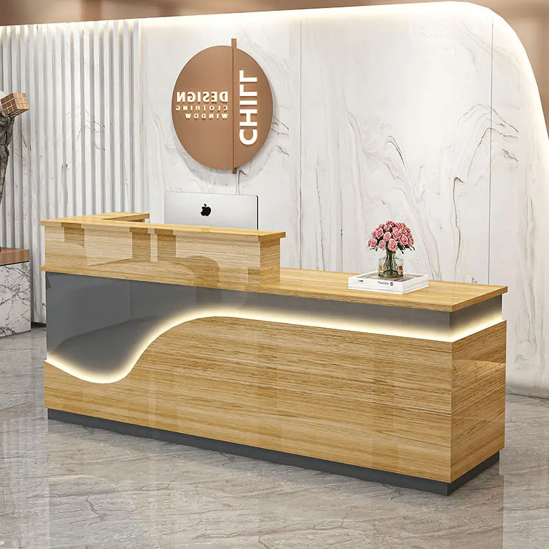 Display Kitchen Reception Desks Decorations Counter Desk Reception Desks Beauty Salon Mostrador Negocio Commercial Furniture