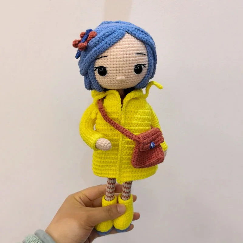 Crochet Dolls Anime Doll Coraline Toys Birthday Gifts Home Deco Finshed Dolls