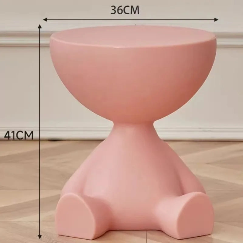 Coffee Table Sofa Tea Side Table Living Room Small Furniture  Round Multifunction Night Desk Morden Cute Decoration Whimsical