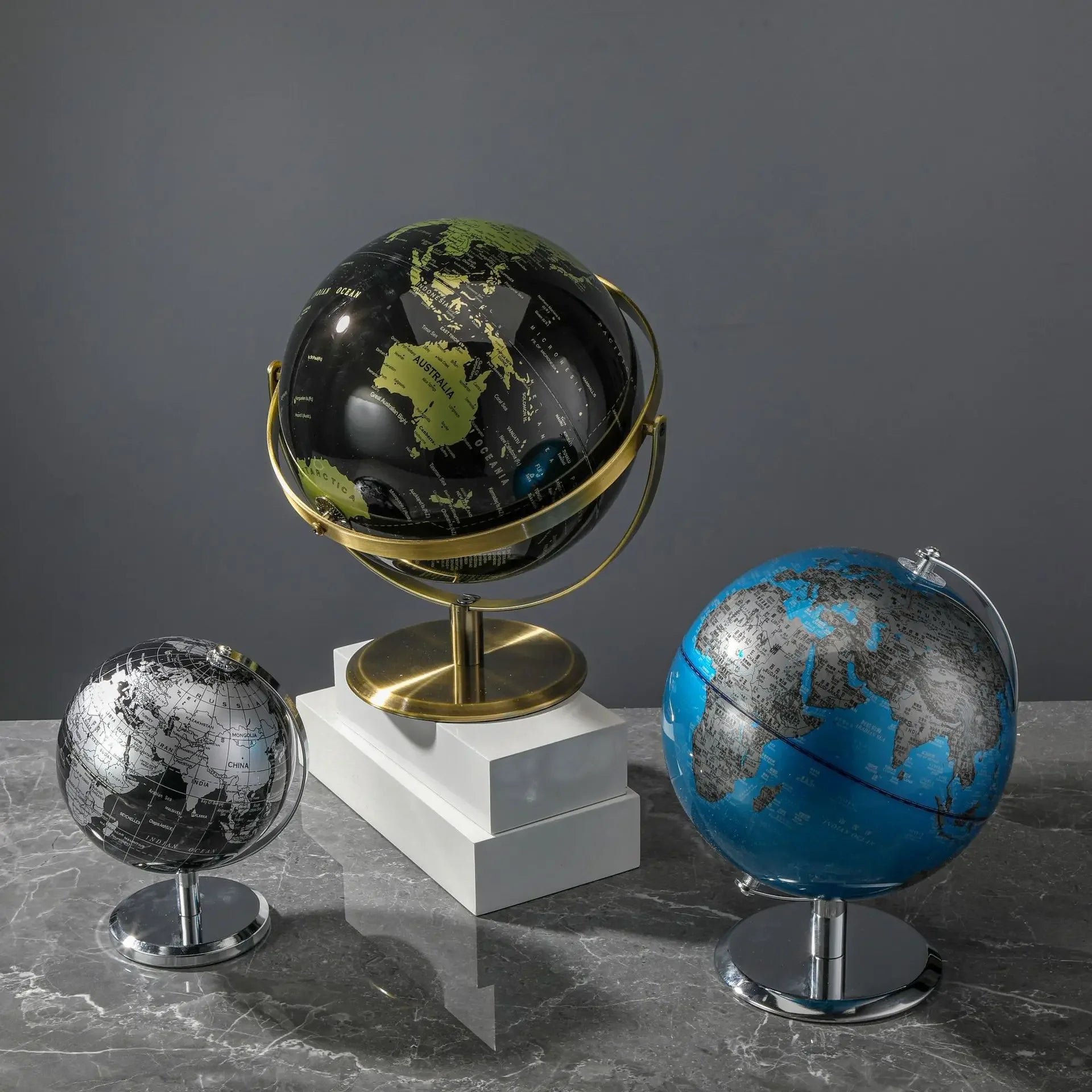 Full English Earth Decoration Office Study Desk Living Room Home Decoration Gifts