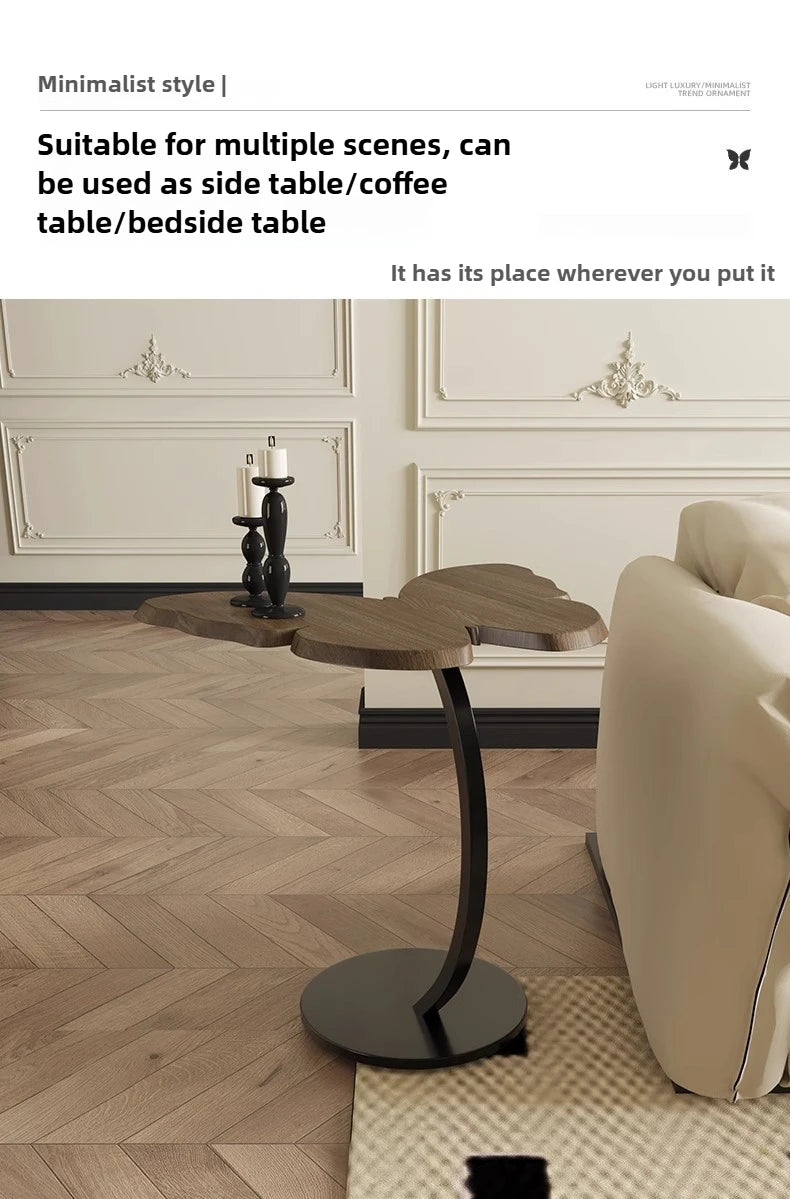 Side Table Home Living Room Sofa Desk Modern Bedroom Cabinet Cute Butterfly Floor Standing Small Coffee Table