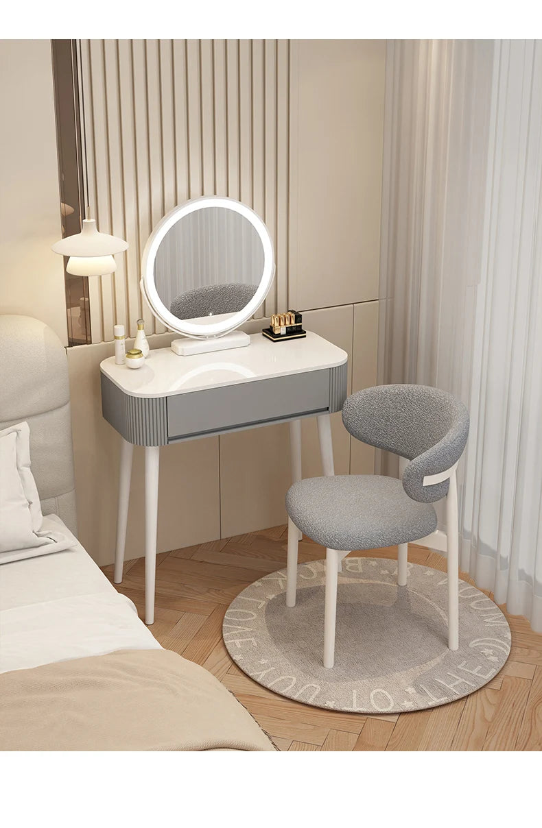 Decoration Vanity Table Bedroom Modern Storage Vanity Table Dresser Drawer Coiffeuse De Chambre Maquillage Bedroom Furniture