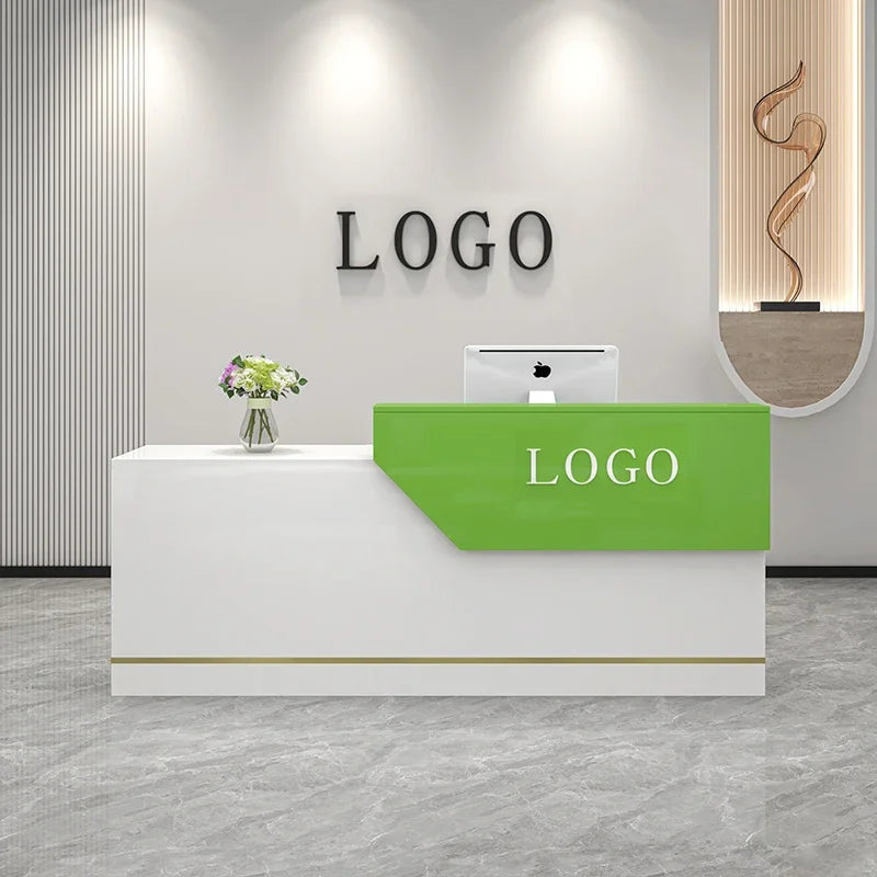 Decoration Reception Desks Displaycheckout Counter Reception Desks Beauty Salon Mostrador Negocio Commercial Furniture