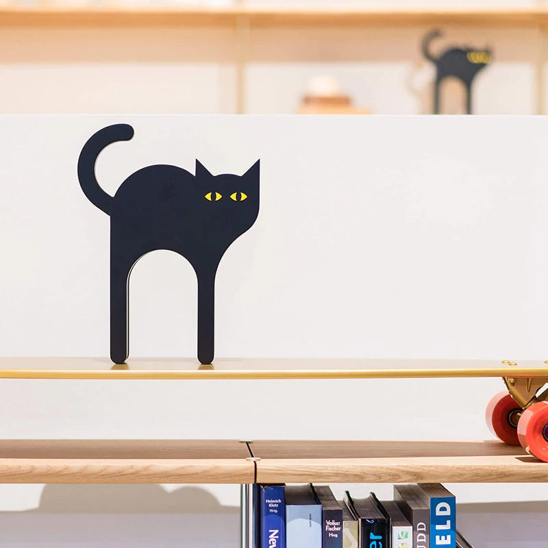 Black Cat Decoration Wall Desktop Nordic Ins Style Creative Home Modern Style Bedroom Living Room Coffee Table Home Accessories