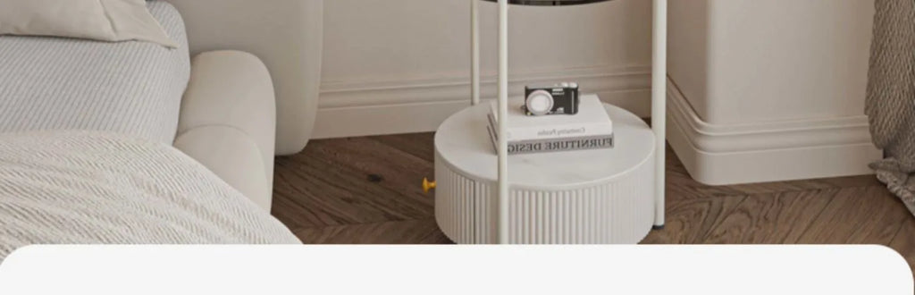 Bedroom Multifunctional Hanger Bedside Table Integrated Glass Home Bedside Coat Rack Floor Simple Cabodeiro De Chao Furniture