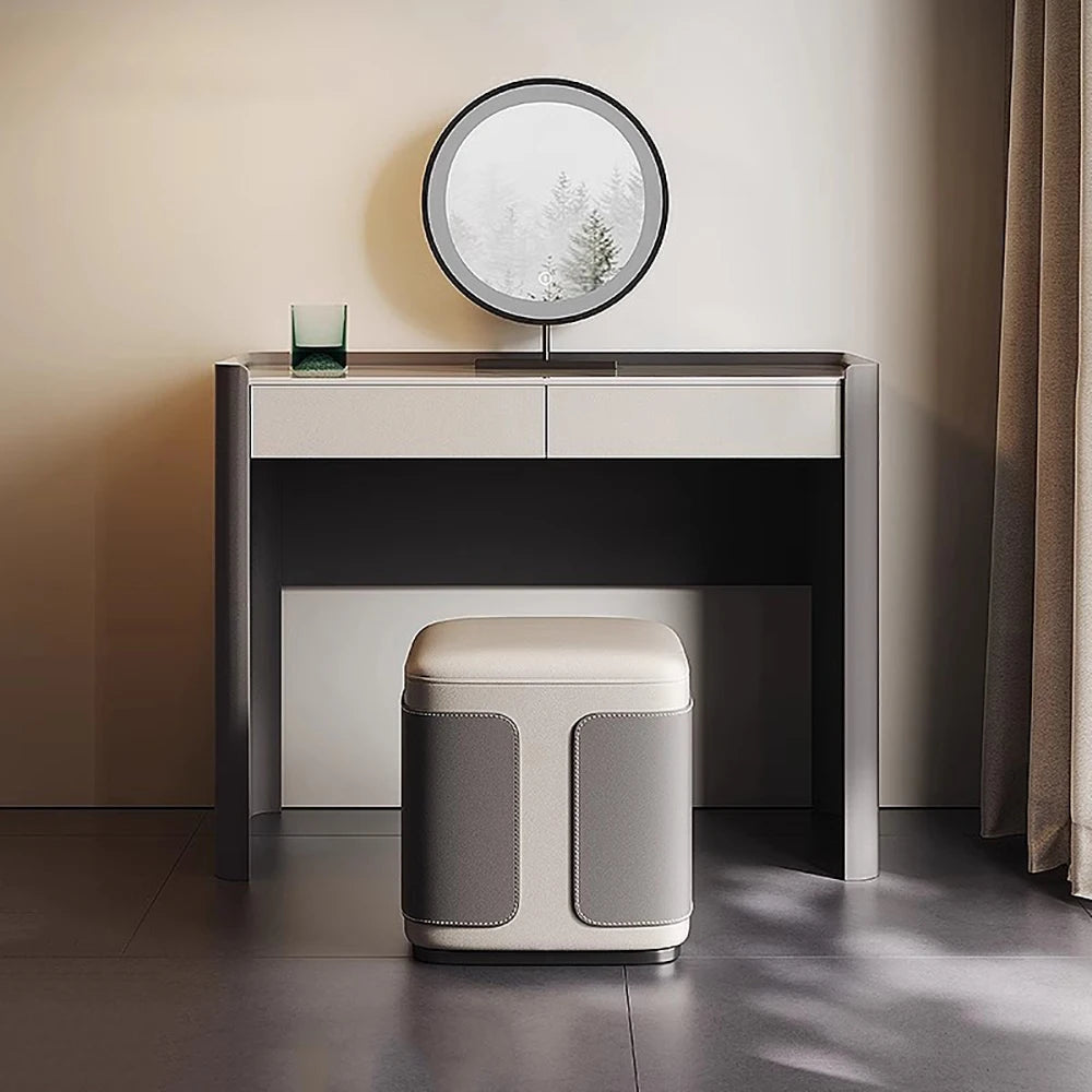 Decoration Drawer Vanity Table Living Room Modern Vanity Table Dresser Coiffeuse Avec Miroir Et Tabouret Bedroom Furniture