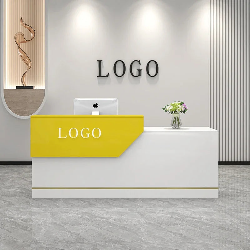 Decoration Reception Desks Displaycheckout Counter Reception Desks Beauty Salon Mostrador Negocio Commercial Furniture