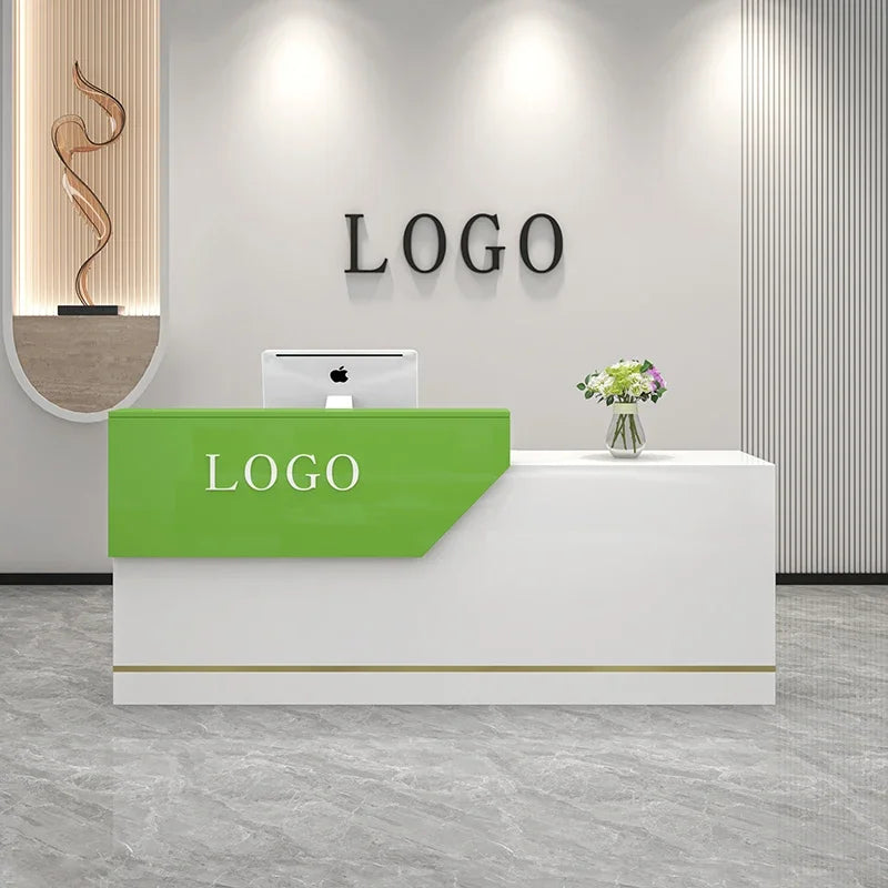 Decoration Reception Desks Displaycheckout Counter Reception Desks Beauty Salon Mostrador Negocio Commercial Furniture