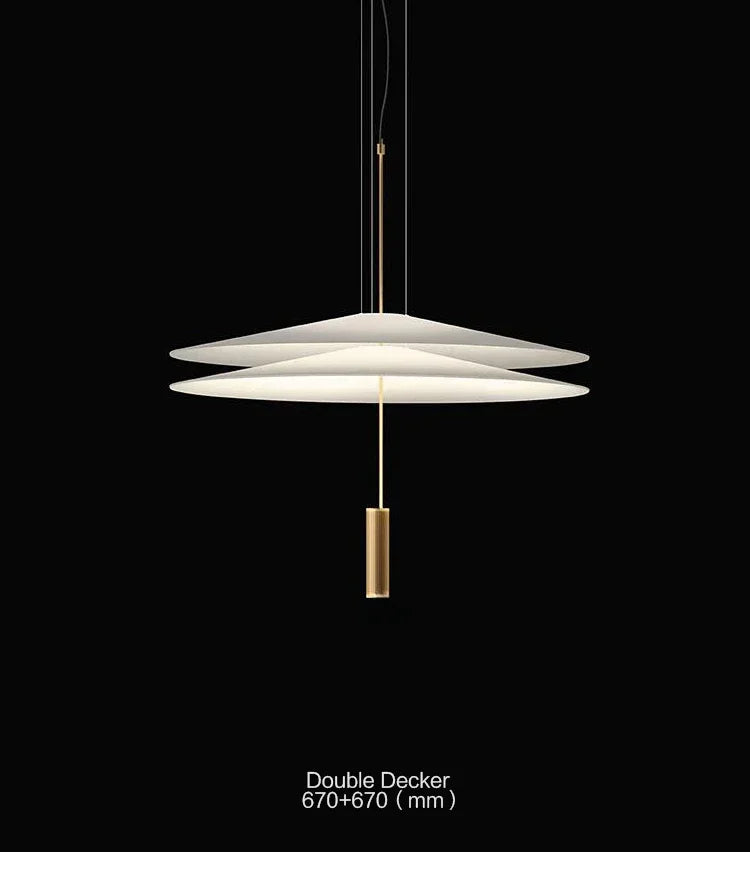 Designer Personality LED Hanging Lamp Flying Saucer Home Decor Denmark Dining Table Bar Living Room UFO Pendant Lamps