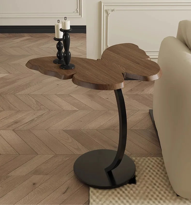 Side Table Home Living Room Sofa Desk Modern Bedroom Cabinet Cute Butterfly Floor Standing Small Coffee Table