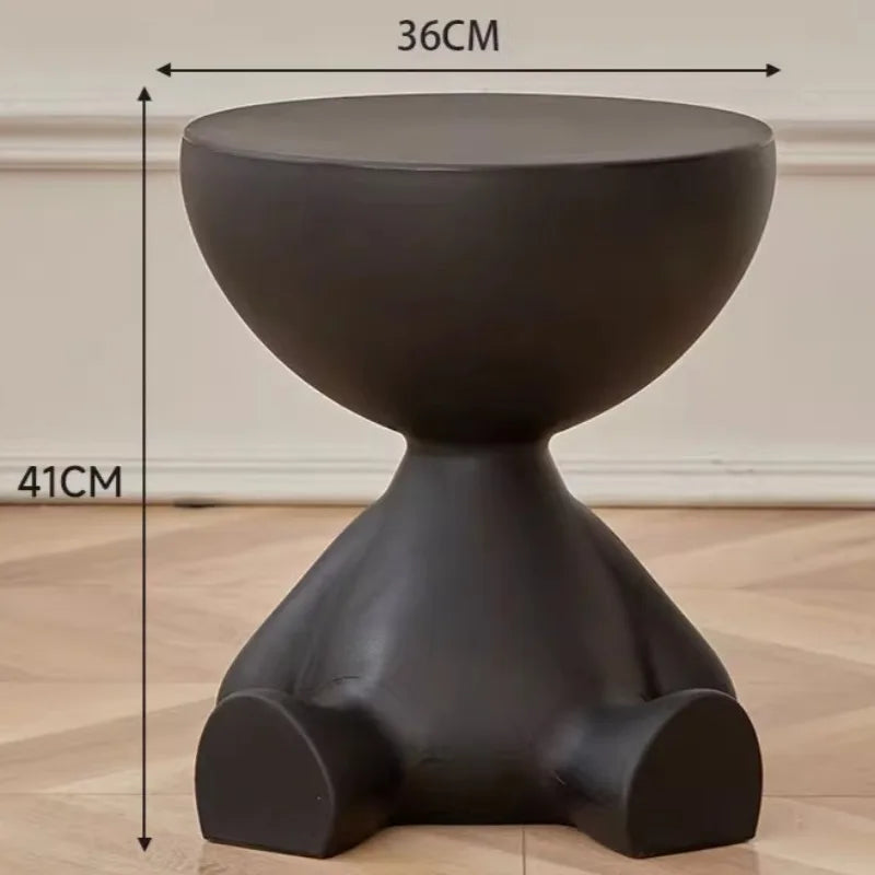 Coffee Table Sofa Tea Side Table Living Room Small Furniture  Round Multifunction Night Desk Morden Cute Decoration Whimsical